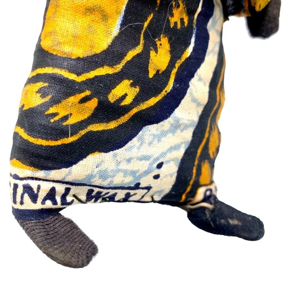 Handcrafted West African Dolls Traditional Senegal Attire Set Of 2  8" Standing - Picture 6 of 8